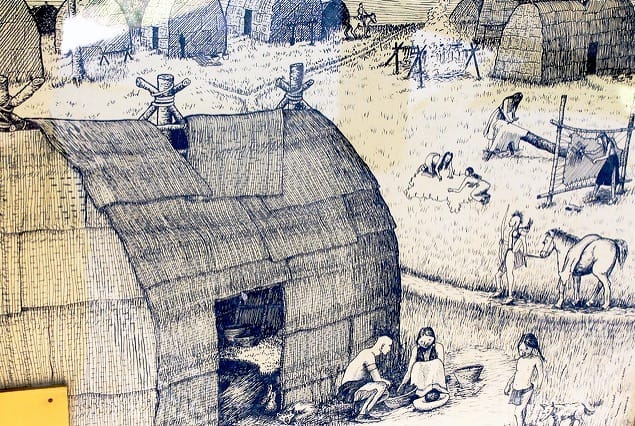 Early Osage Lodge