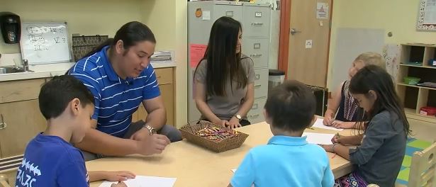 Osage Immersion Students