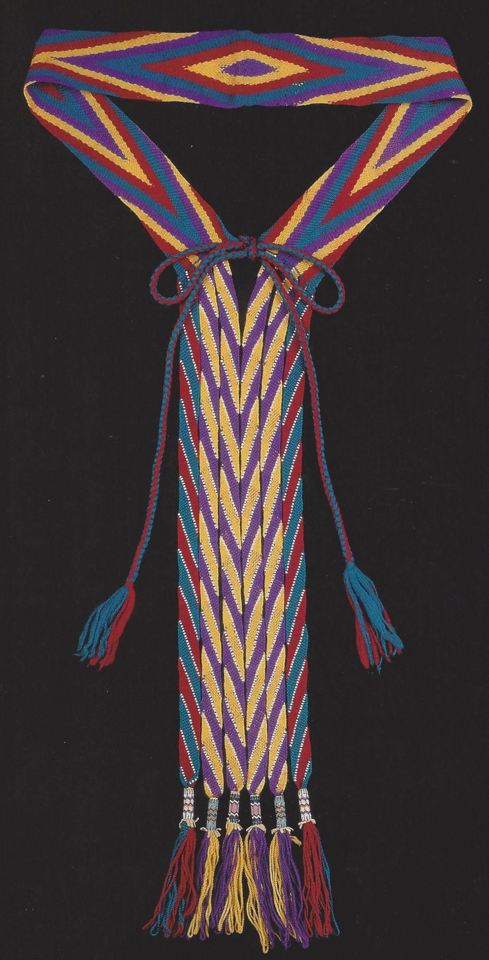 Osage Fingerwoven Belt